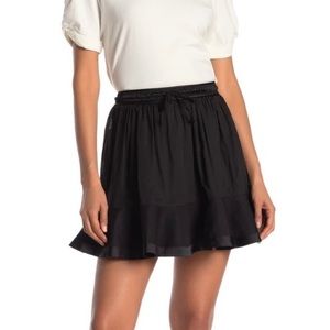 Rebecca Minkoff Evaline Ruffle Hem Mini Skirt